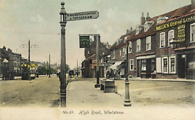 High Rd Whetstone Postcard