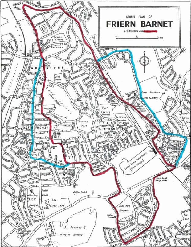 Streets Friern Barnet District Local History Society